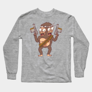 Guerella Gorilla Long Sleeve T-Shirt