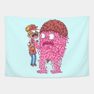 Bad Ice cream Tapestry
