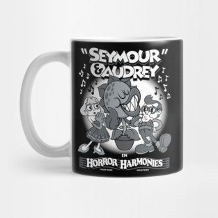 Horror Harmonies - Vintage Cartoon Seymour - Rubber Hose Style Mug
