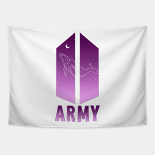 ARMY BTS Whalien Tapestry