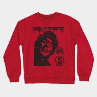 Ashley Ghastly Scream Theatre Horror Host WCSC Crewneck Sweatshirt