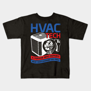 HVAC Tech Instructor Profession Technician Gift Kids T-Shirt