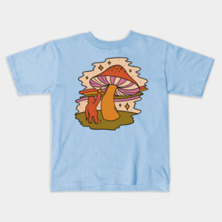 Bigfoot Magic Mushroom Odyssey Kids T-Shirt