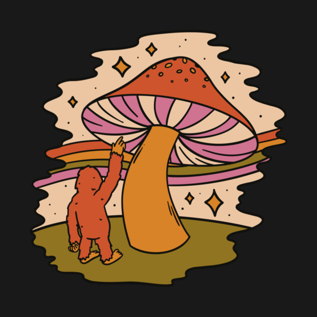 Bigfoot Magic Mushroom Odyssey by Cosmo Gazoo
