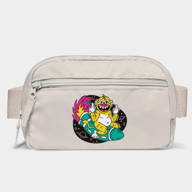 Monkey On Space Rocket by Cosmo Gazoo