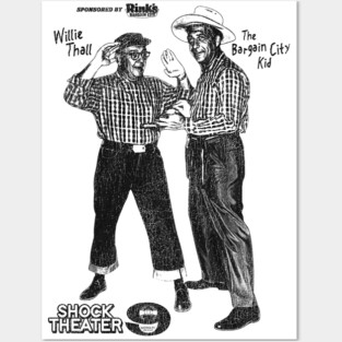 THE BARGAIN CITY KID and WILLIE THALL Posters and Art
