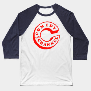 The Comedy Channel Logo Baseball T-Shirt