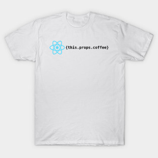 React Coffee T-Shirt