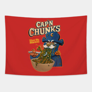 Cap'n Chunks Cereal Tapestry
