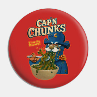Cap'n Chunks Cereal Pin