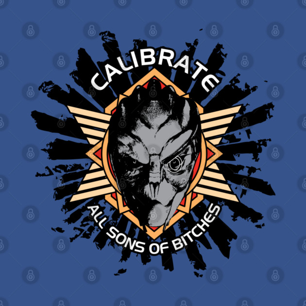 Calibrate with Garrus by GrimWear