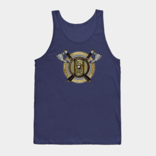Fenrir Viking Shield (Full Color) Tank Top