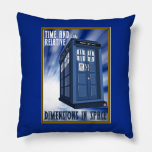 Tardis Pillow