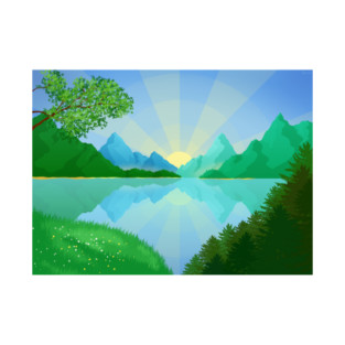 Emerald lake sunrise T-Shirt