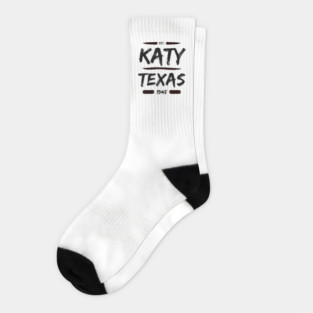 Katy, Texas Brush Stroke Socks