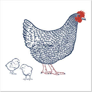 Chicken Posters and Art