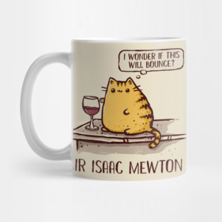 Sir Isaac Mewton Mug