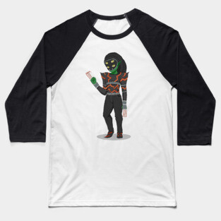 Orc fire Baseball T-Shirt