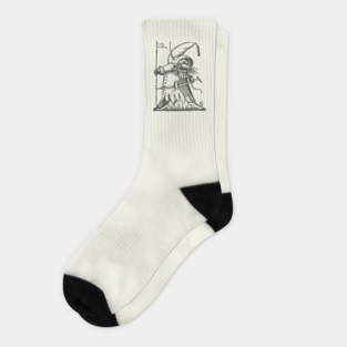 Grotesque #45 The Drolatic Dreams of Pantagruel (1565) Socks