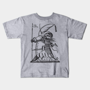 Grotesque #45 The Drolatic Dreams of Pantagruel (1565) Kids T-Shirt