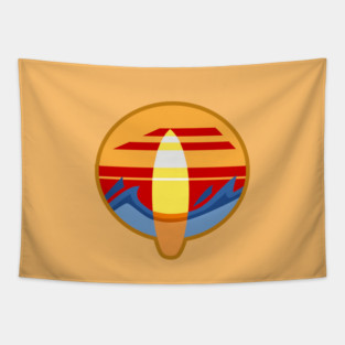 Logo Surf Tapestry