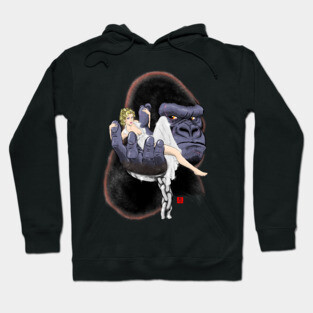 King Kong and Ann Darrow Hoodie