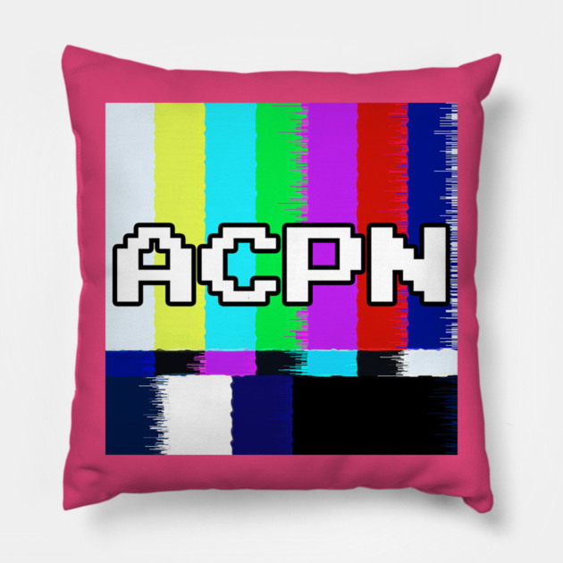 ACPN Twitch Logo Pillow by Art Comedy Pop-Culture Network!