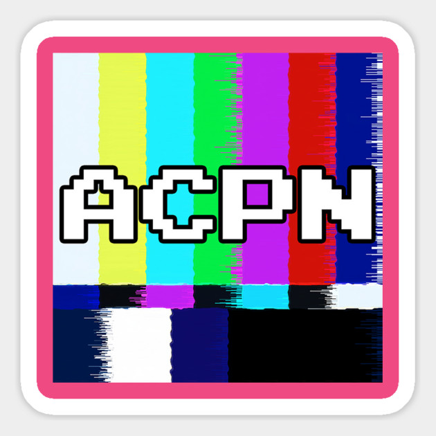 ACPN Twitch Logo Magnet by Art Comedy Pop-Culture Network!