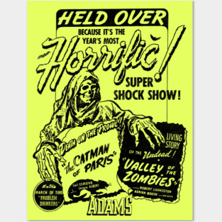 The Catman of Paris / Valley of the Zombies Posters and Art