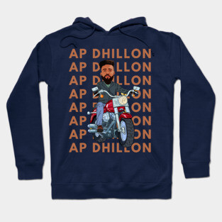 AP Dhillon Punjabi Singer | The Biker | AP Dhillon Products Hoodie