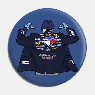 toronto and home run jacket Pin