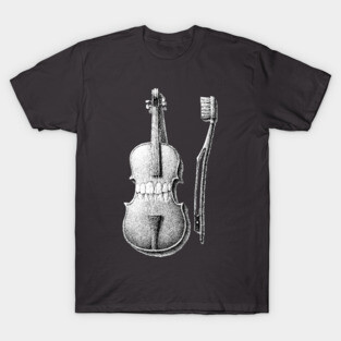 brushing violin T-Shirt