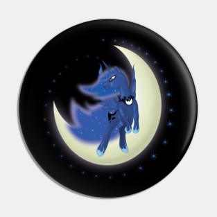 Luna's Star Beam Pin