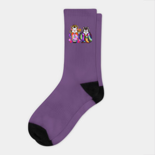 SUMMER PRIDE FESTIVAL: SUMMER COUPLE Socks