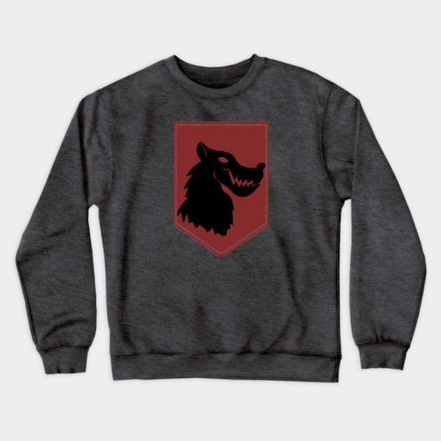 WOLF Crewneck Sweatshirt by droidmonkey