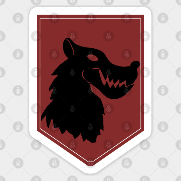 WOLF Sticker by droidmonkey