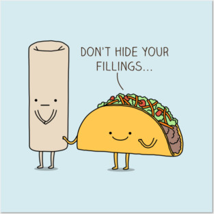Burrito or Taco? Posters and Art