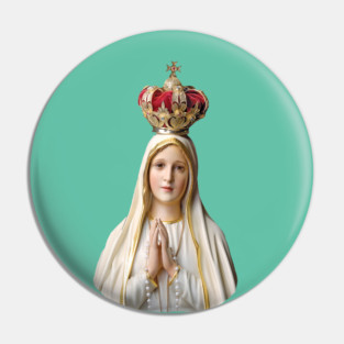 Our Lady of Fatima 2 Pin
