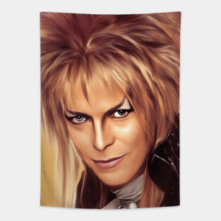 Labyrinth Fantasy Portrait Tapestry