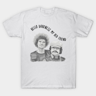 Nemesis Detectorists - Hello Darkness My Old Friend T-Shirt