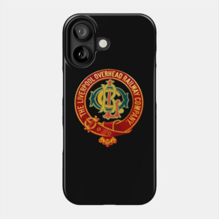 The Liverpool Overhead  Railway Company by Motormaniac Phone Case