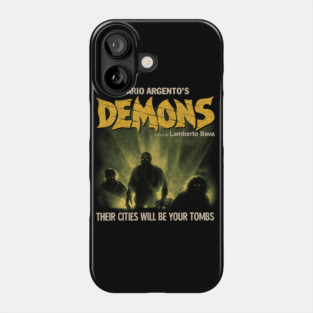 Demons, Dario Argento, Italian Horror, Giallo Phone Case