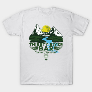 Thirsty River Bar at Animal Kingdom Park in Asia T-Shirt