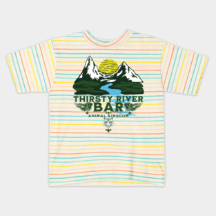 Thirsty River Bar at Animal Kingdom Park in Asia Kids T-Shirt