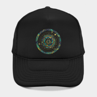 Mystical Sacred Geometry Ornament Hat