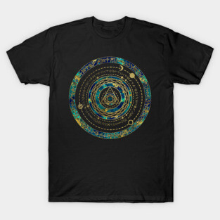 Mystical Sacred Geometry Ornament T-Shirt