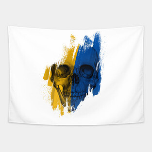Ukrainian flag Tapestry