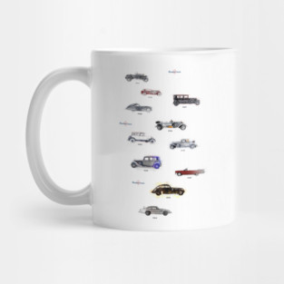 retro cars Mug