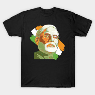 Narendra Modi India Prime Minister Namo BJP Supporter T-Shirt