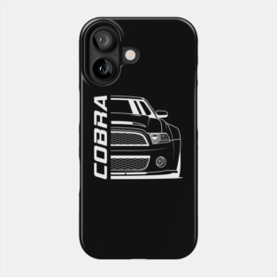 Front Racing Stang Cobra GT 500 Phone Case
